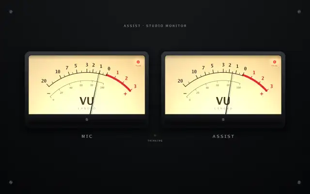 The Classic VU visual